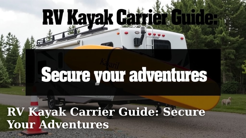 RV Kayak Carrier Guide: Secure Your Adventures