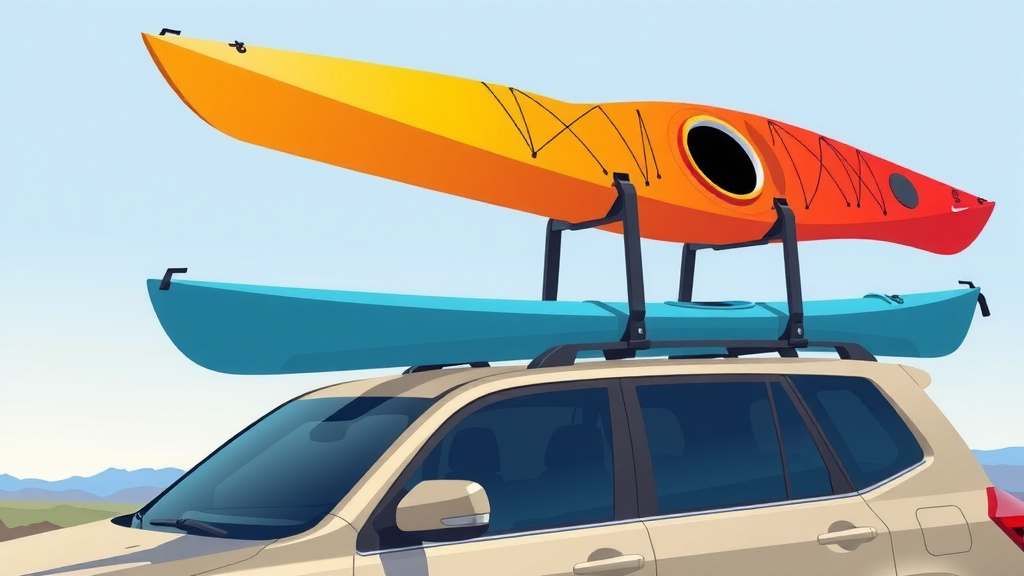 Hauling Three Kayaks on Your Vehicle's Roof