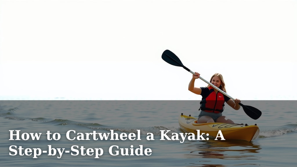 How to Cartwheel a Kayak: A Step-by-Step Guide