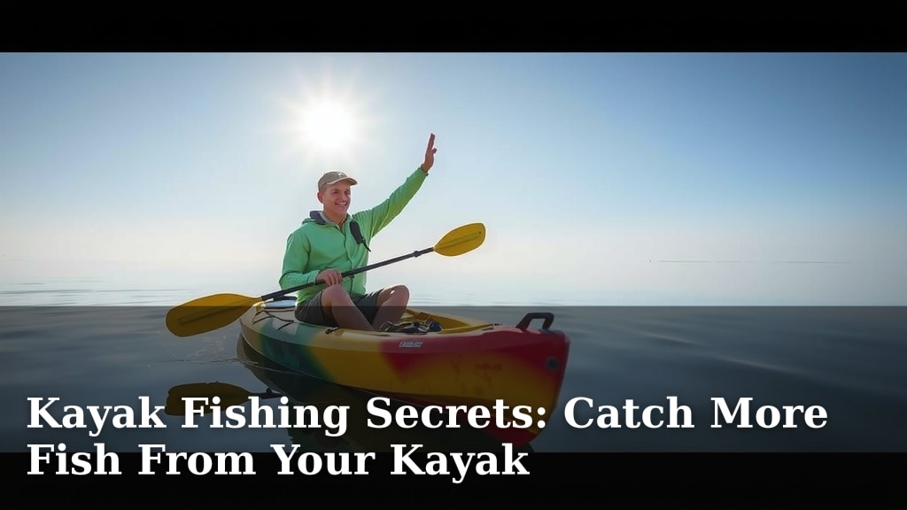 Kayak Fishing Secrets: Catch More Fish From Your Kayak