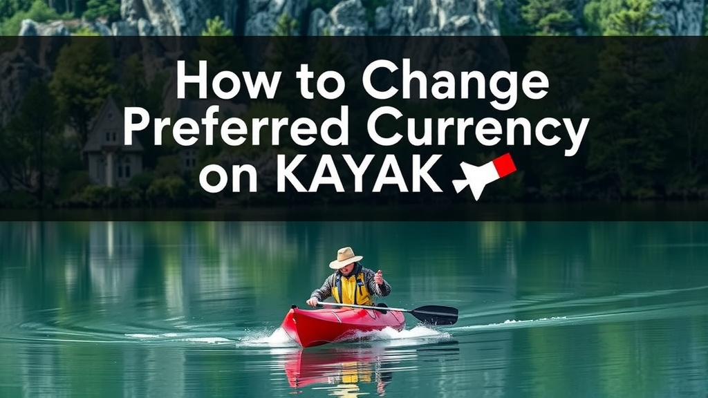 Setting Your Preferred Currency on KAYAK