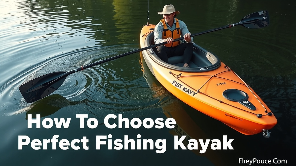 Picking Your Perfect Fishing Kayak