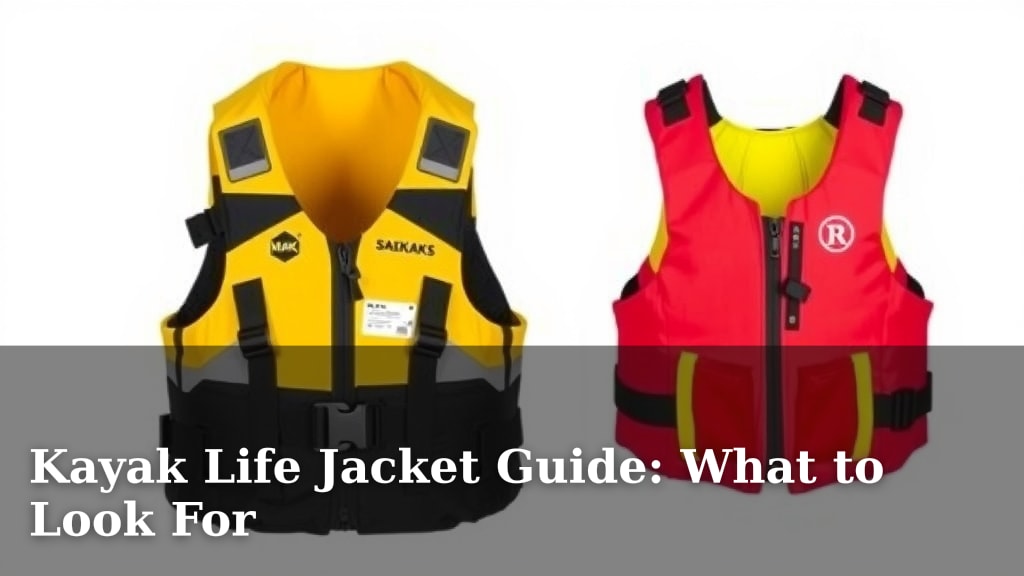 Kayak Life Jacket Guide: What to Look For
