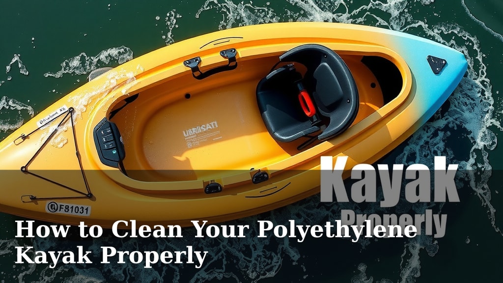 How to Clean Your Polyethylene Kayak Properly