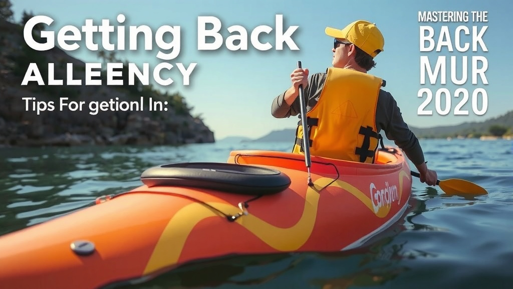 Getting Back Aboard: Mastering Your Kayak Re-entry
