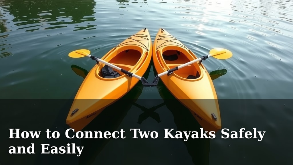 How to Connect Two Kayaks Safely and Easily