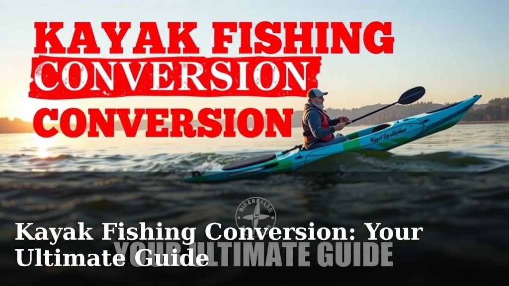 Kayak Fishing Conversion: Your Ultimate Guide