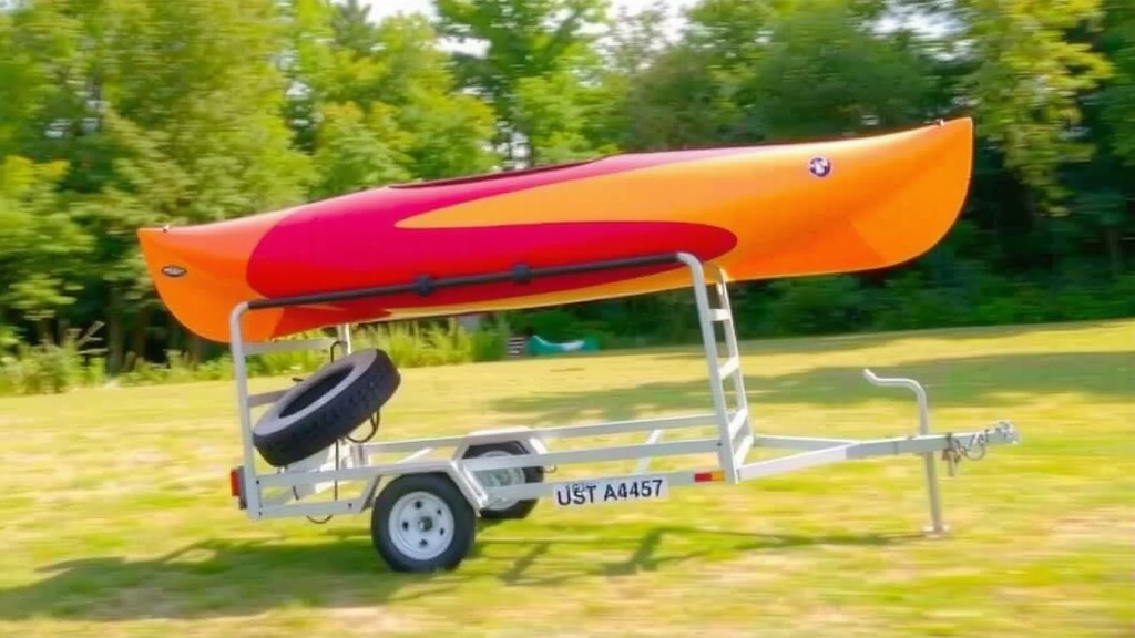 Turning Your Utility Trailer into a Kayak Carrier