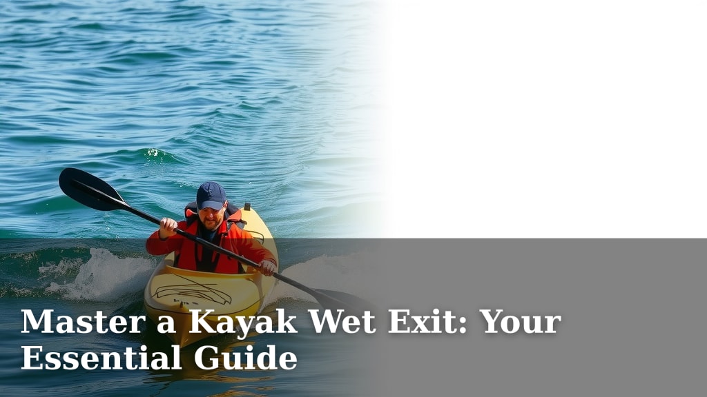 Master a Kayak Wet Exit: Your Essential Guide
