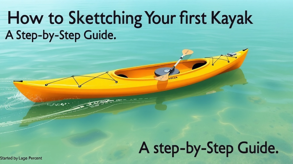 Sketching Your First Kayak: A Step-by-Step Guide