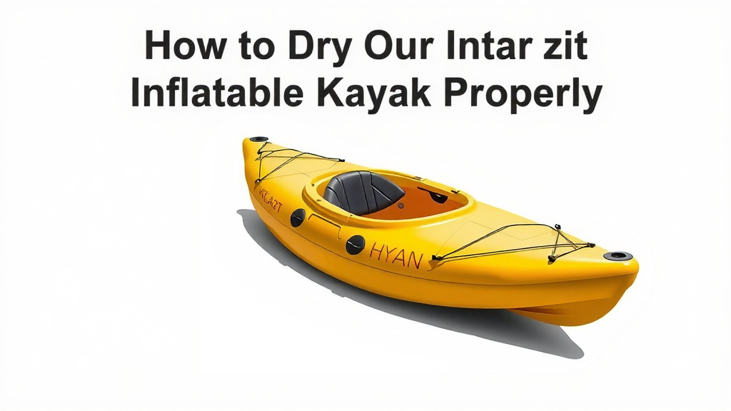 How to Dry Your Inflatable Kayak Properly