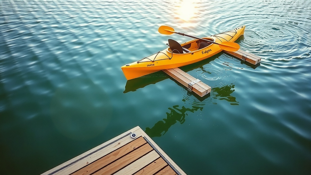 Launching and Landing Your Kayak from a Dock