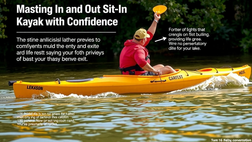 Getting In and Out of Your Sit-In Kayak with Confidence