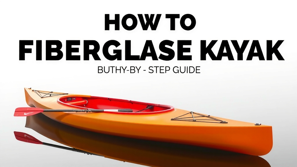 How to Fiberglass Your Kayak: A Step-by-Step Guide