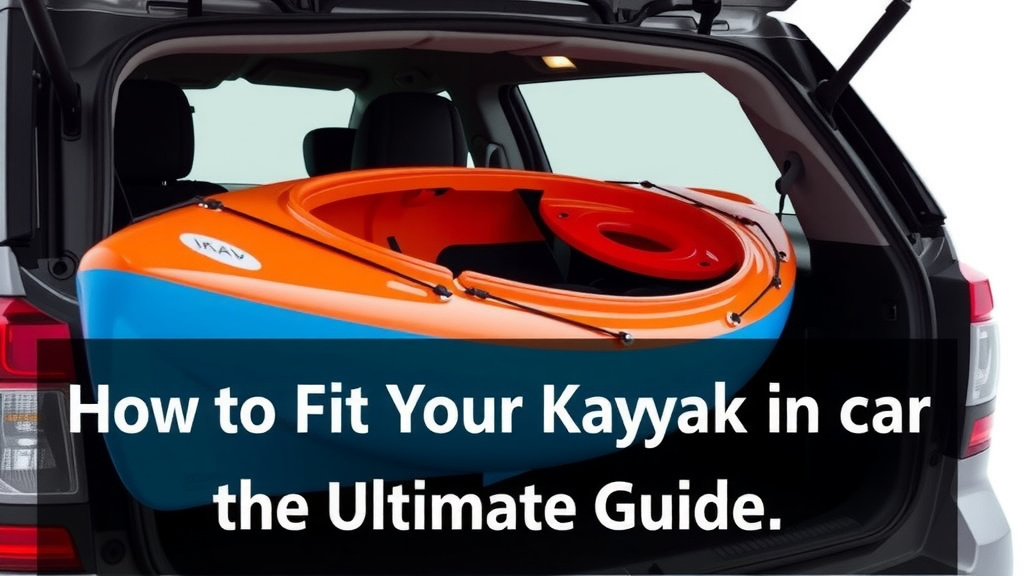 How to Fit Your Kayak in a Car: The Ultimate Guide
