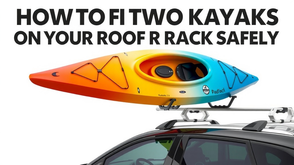 How to Fit Two Kayaks on Your Roof Rack Safely