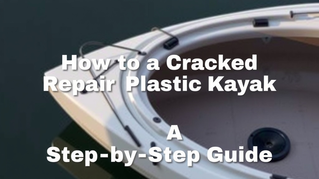 Repair a Cracked Plastic Kayak: A Step-by-Step Guide