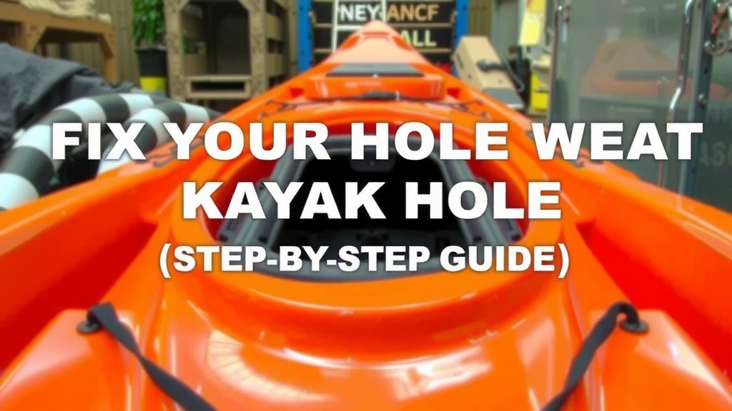 Repairing Your Kayak Hole: A Step-by-Step Guide