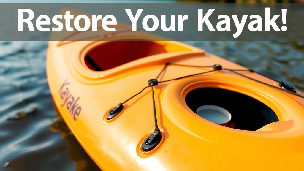 Restoring Your Kayak's Hull: Fixing Scratches and Gouges