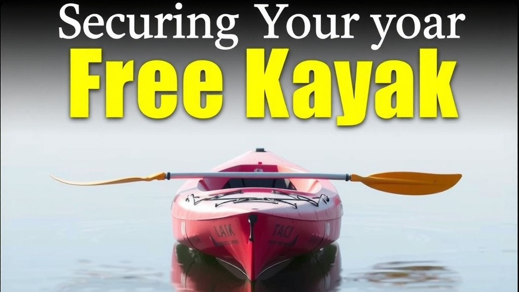 Securing Your Free Kayak: A Practical Guide