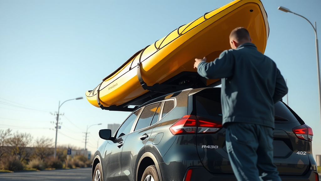 Safely Loading Your Heavy Kayak Onto Your Car