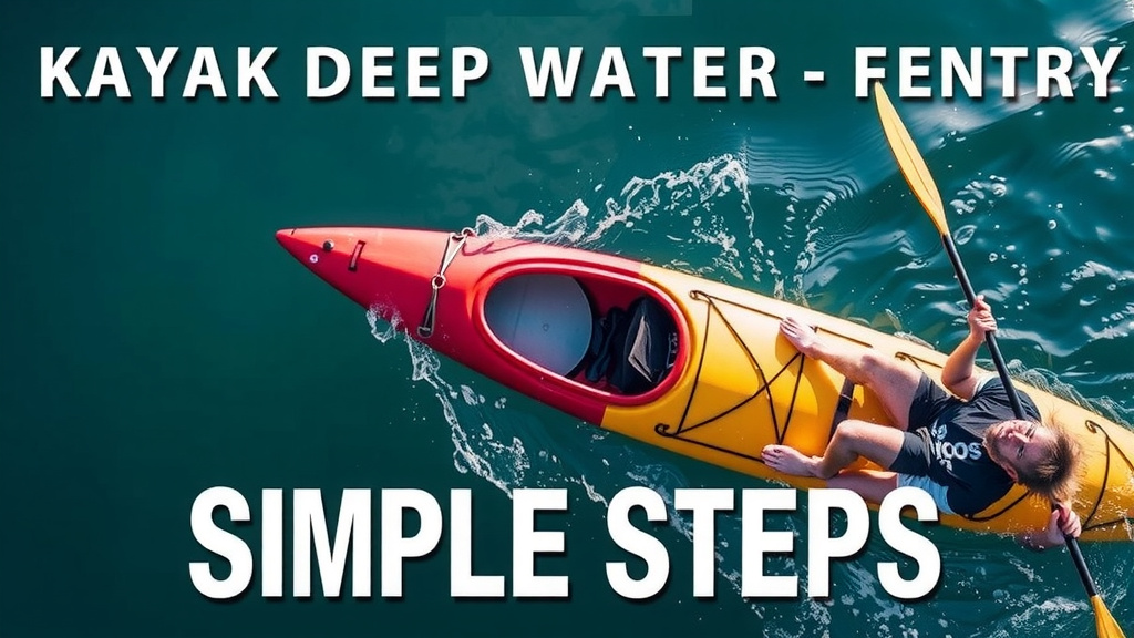 Kayak Deep Water Re-entry: Simple Steps