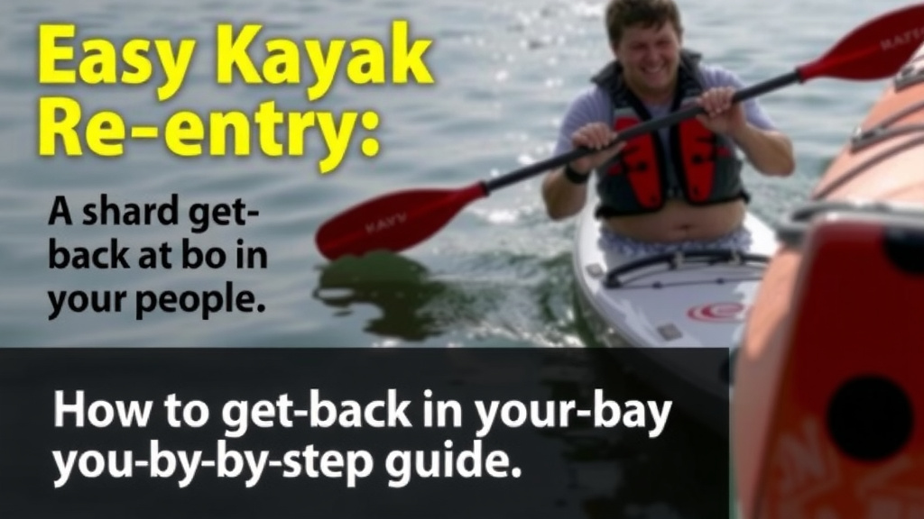 Easy Kayak Re-entry: Your Step-by-Step Guide