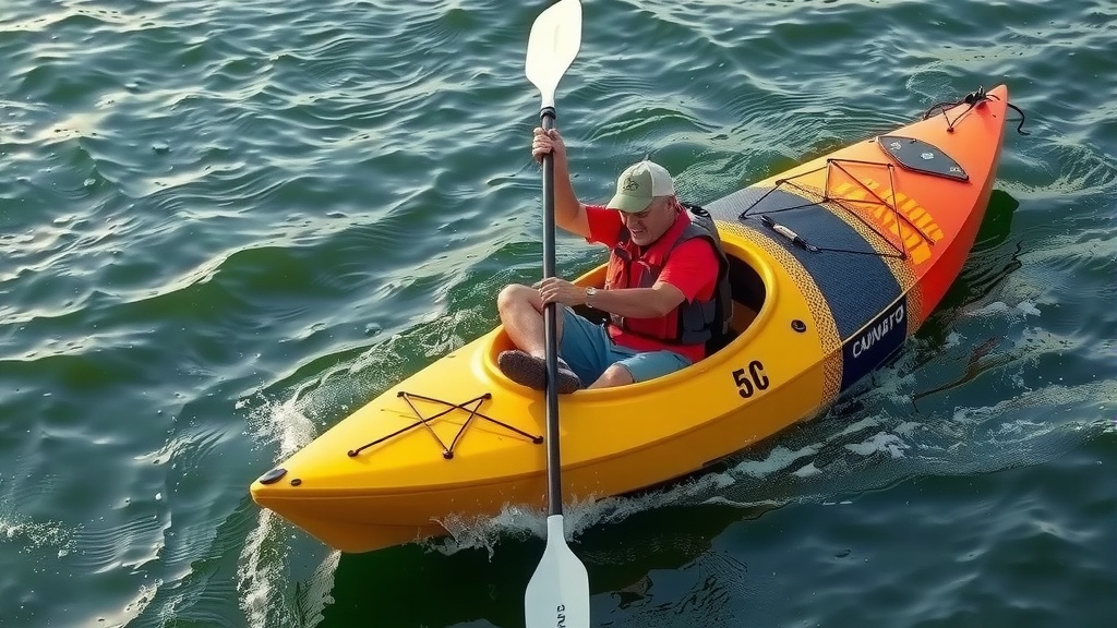 Getting Back Into Your Kayak After a Flip