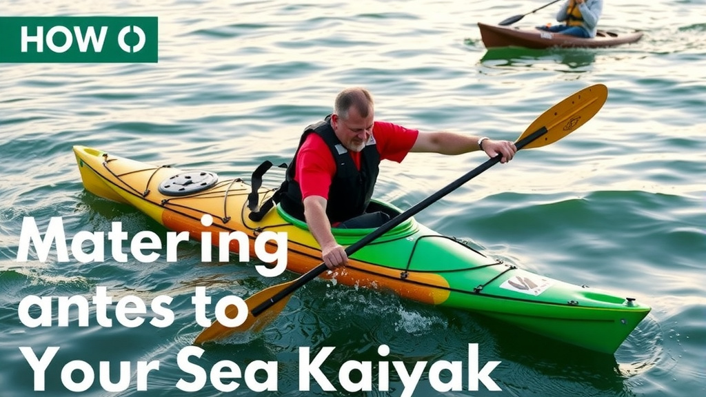 Mastering the Art of Re-entering Your Sea Kayak