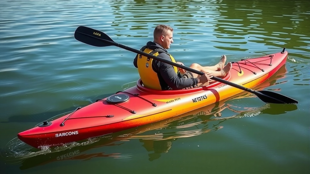 Getting Back on Your Kayak After a Splash