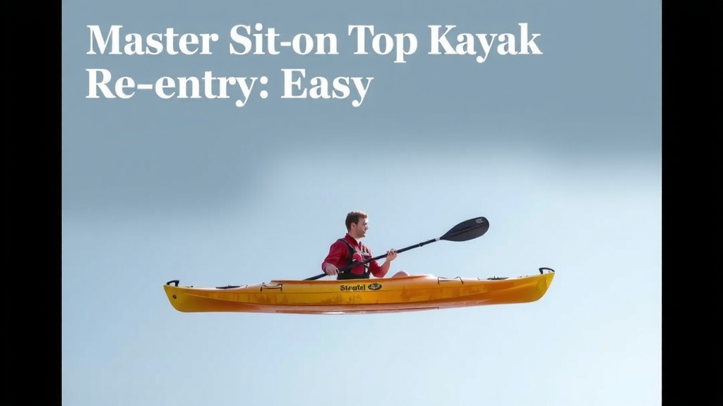 Master Sit on Top Kayak Re-entry: Easy Steps