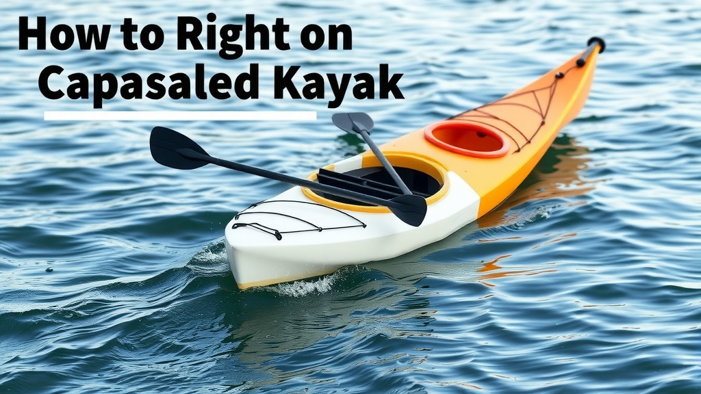 How to Right a Capsized Kayak: Step-by-Step Guide