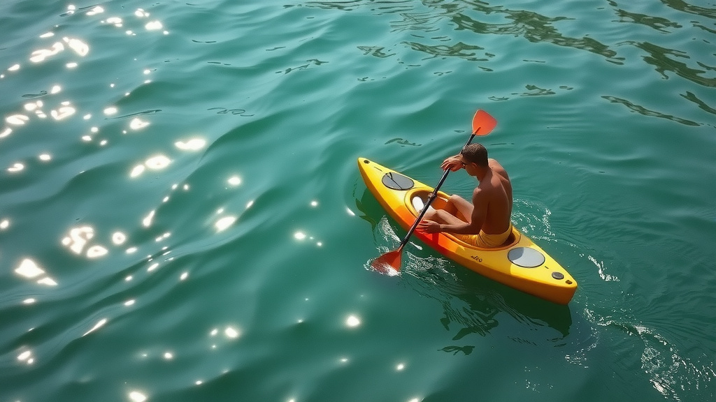 Getting Back In Your Kayak After a Flip in Deep Water