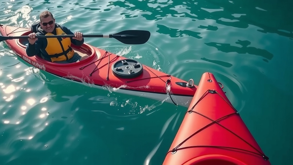 Getting Into Your Kayak From Deeper Water