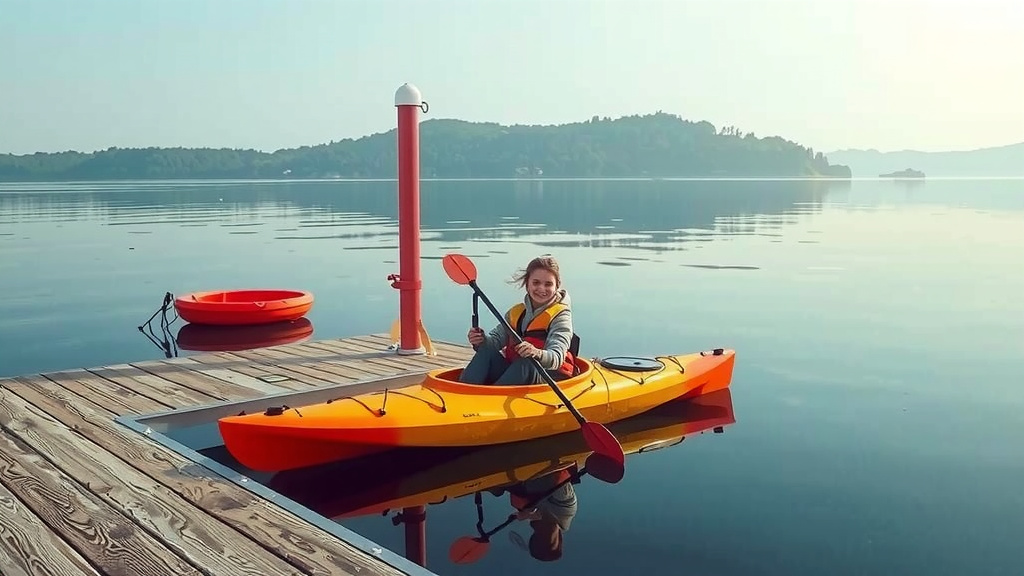Getting Your Kayak Ready at the Dock