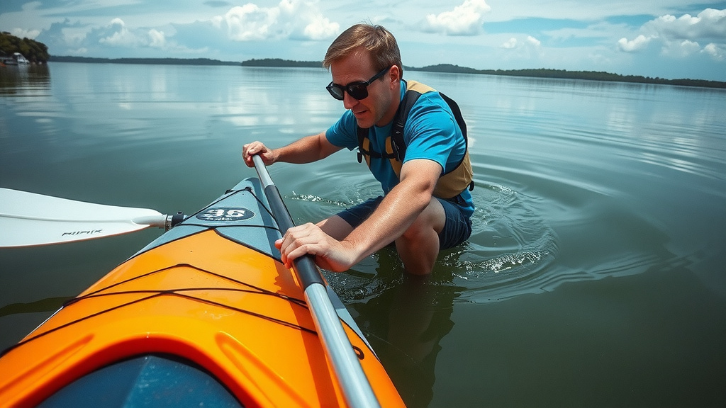 Navigating Kayak Entry with Knee Sensitivity