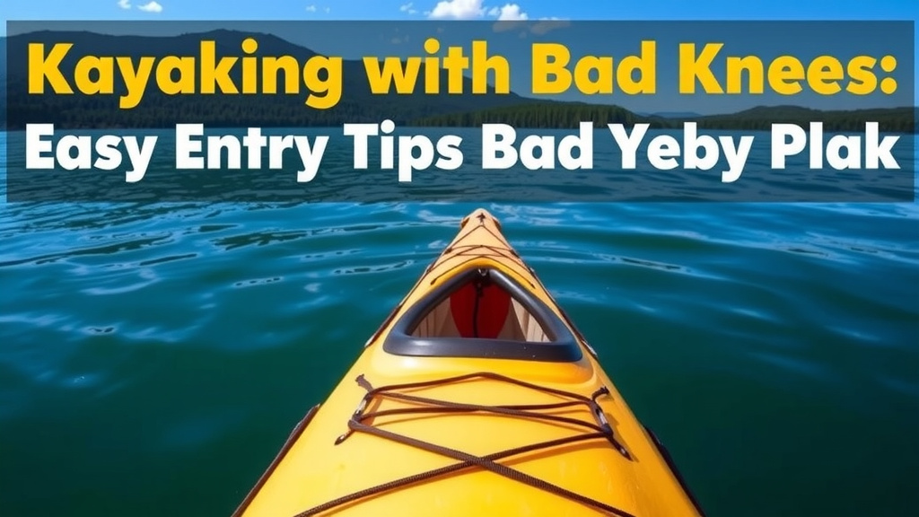 Kayaking with Bad Knees: Easy Entry Tips