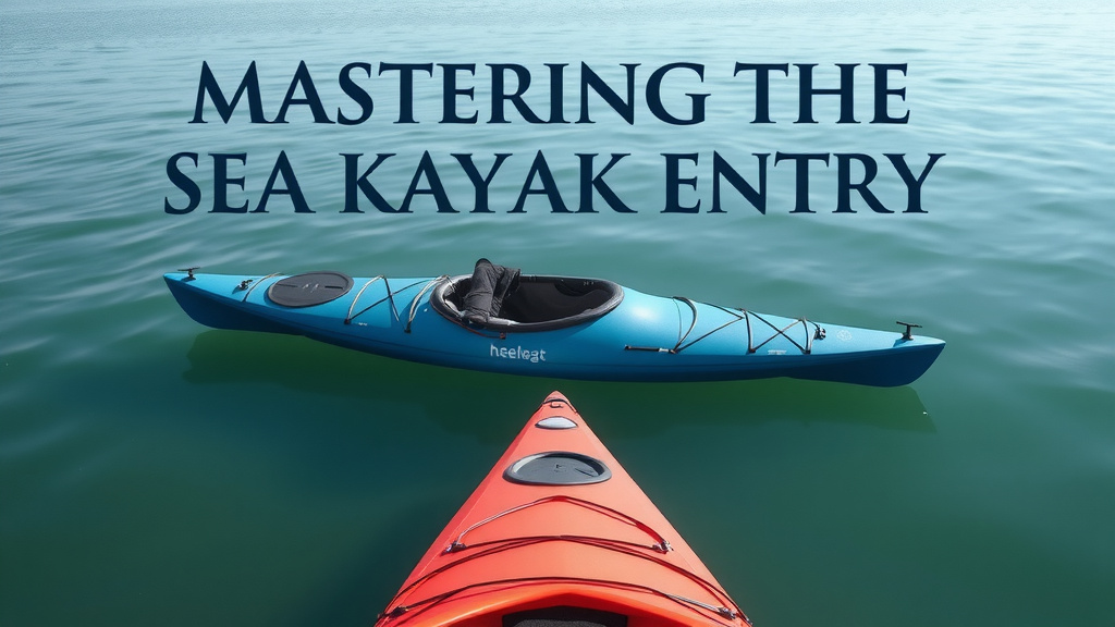 Mastering the Sea Kayak Entry: Step-by-Step Guide