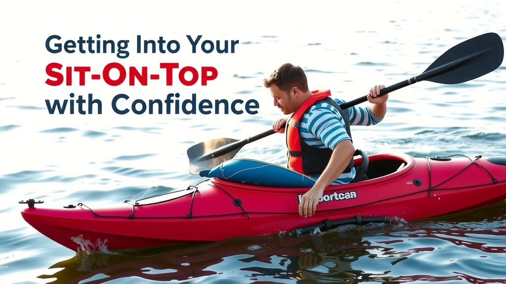 Getting Into Your Sit-On-Top Kayak with Confidence