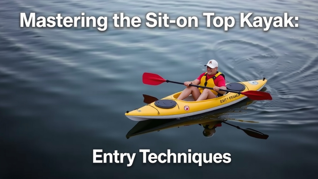 Mastering the Sit on Top Kayak: Entry Techniques