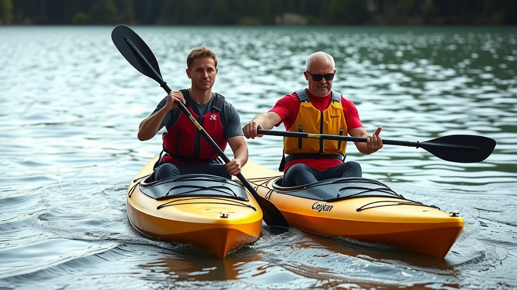Getting Your Tandem Kayak Ready for Entry