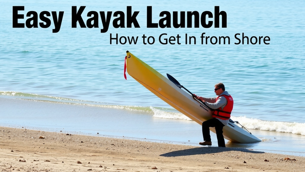 Easy Kayak Launch: How to Get In from Shore