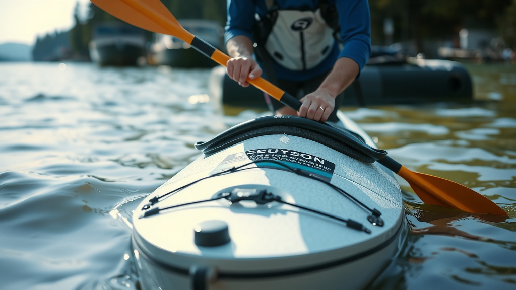 Getting Back In Your Kayak After a Spill
