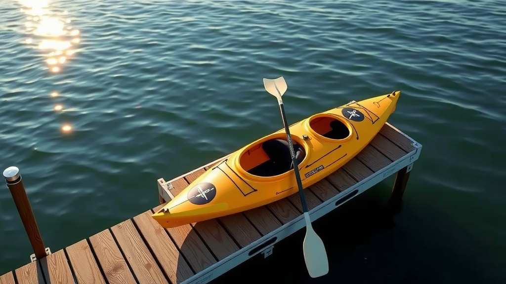 Easily Get Into Your Sit-on-Top Kayak From a Dock