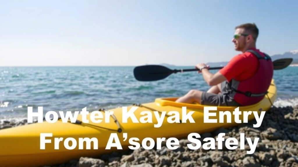 Master Kayak Entry From Shore Safely