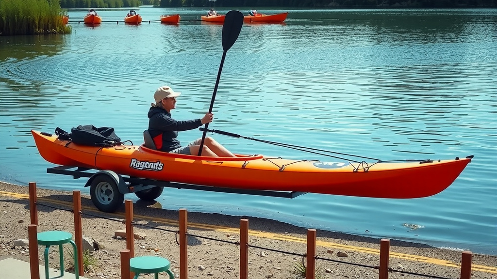 Transporting Your Kayak to the Water's Edge