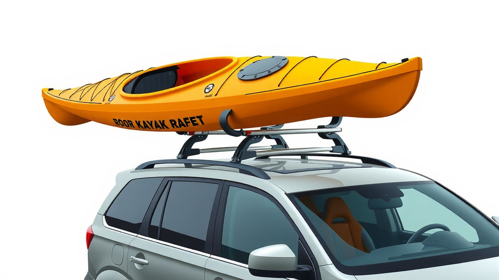 Getting Your Kayak Onto Your Roof Rack Safely