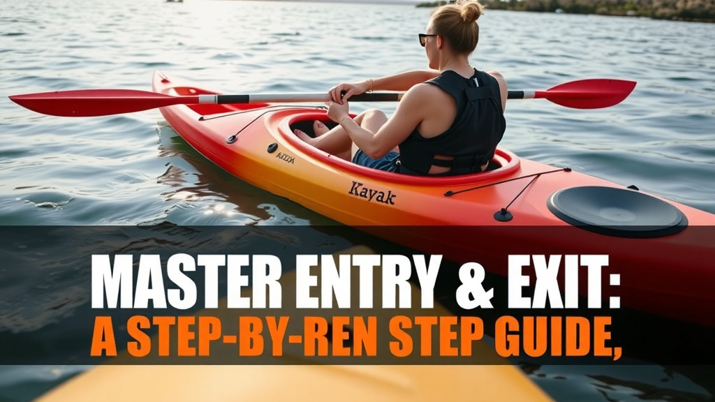 Master Kayak Entry & Exit: A Step-by-Step Guide