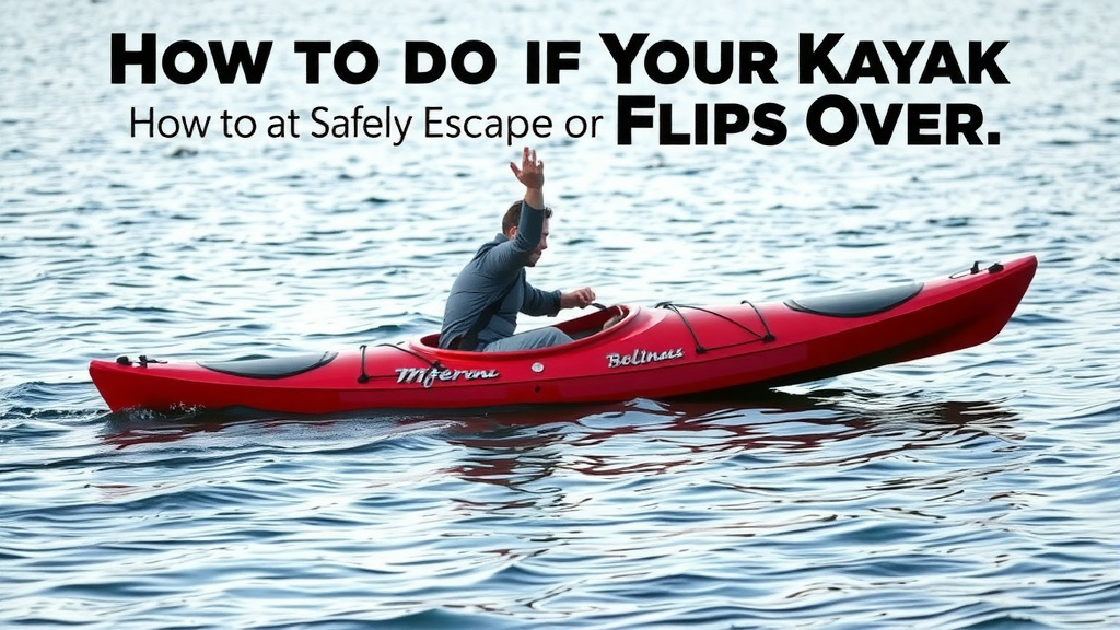 What to Do If Your Kayak Flips Over