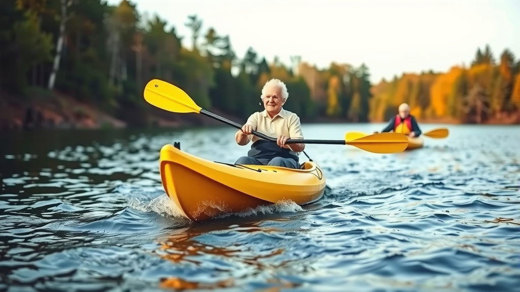 Getting Out of Your Kayak Safely as a Senior